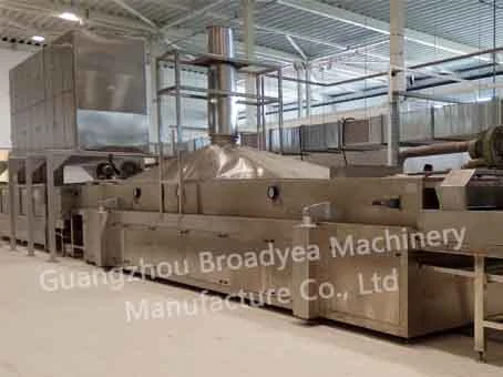 Frying Machine for good quality fried instant noodle production line Frying Machine for good quality fried instant noodle production line